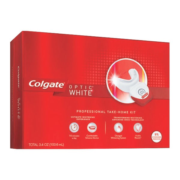 Colgate Optic White Professional Teeth Whitening Kit With Whitening Mouthpiece 